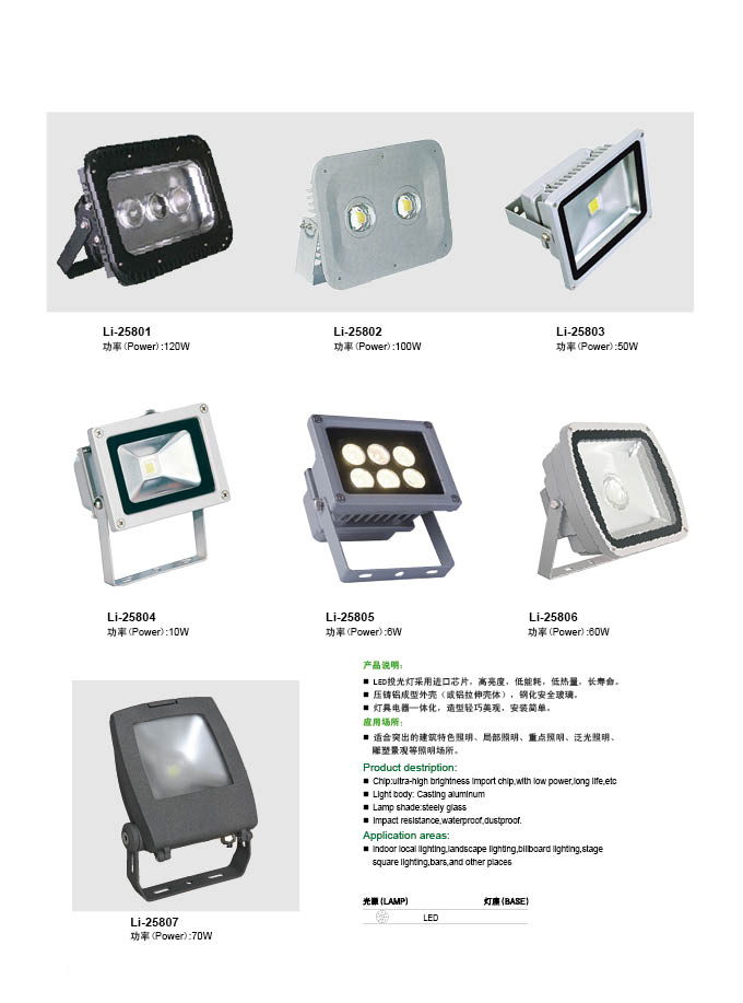 LED投光灯工程